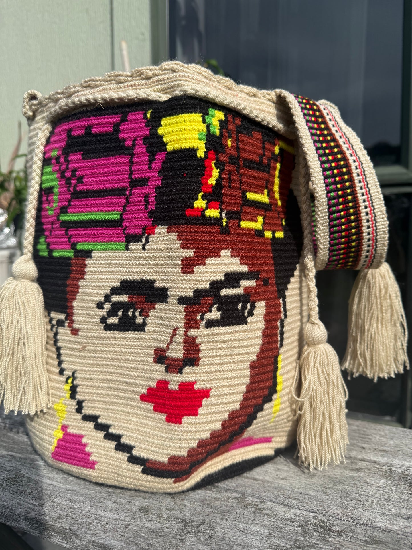 Frida Kahlo Wayuu Bag