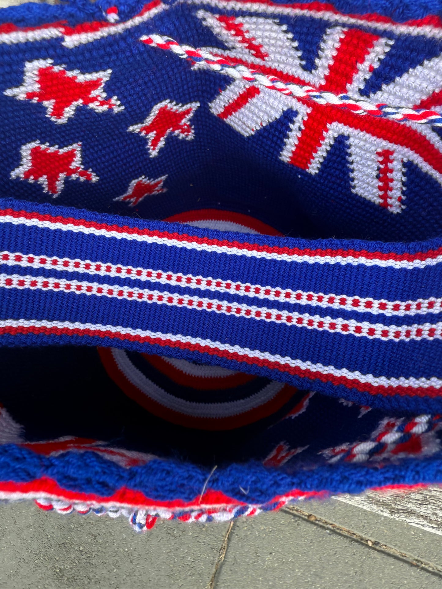 Wayuu Bag- New Zealand Flag