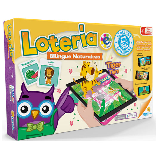 Loteria Bilingue Naturaleza - Nature Bilingual Lottery