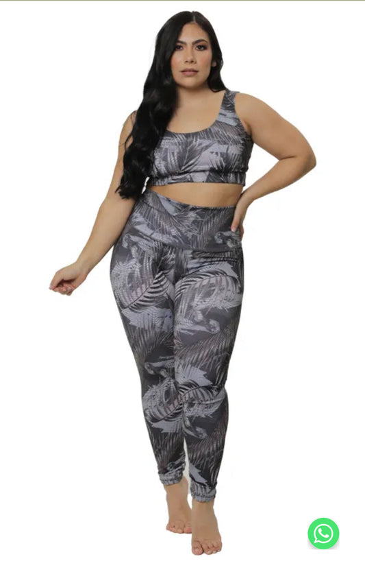 Mulata - Bromelia XL leggins