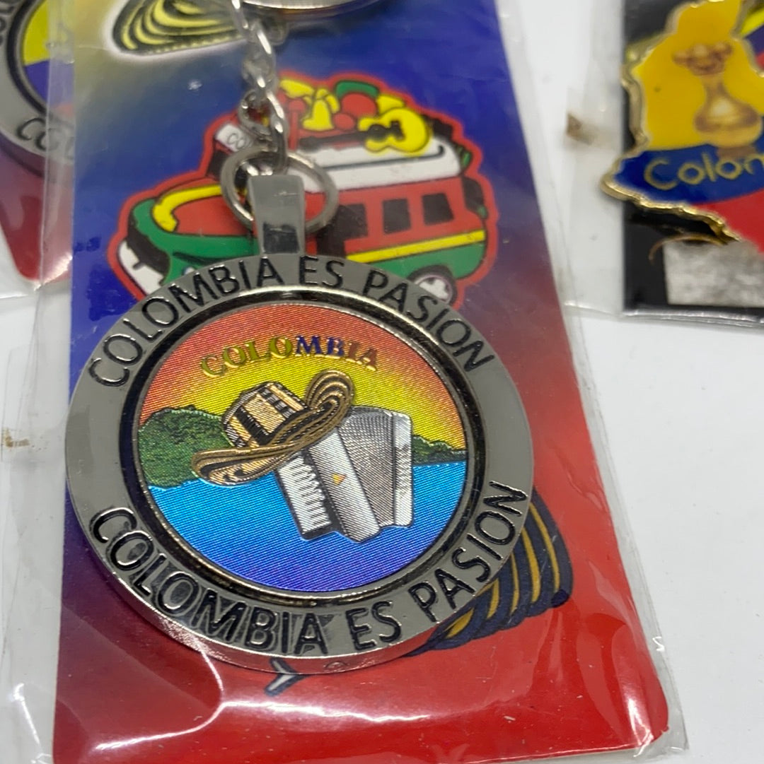 Colombia keyrings