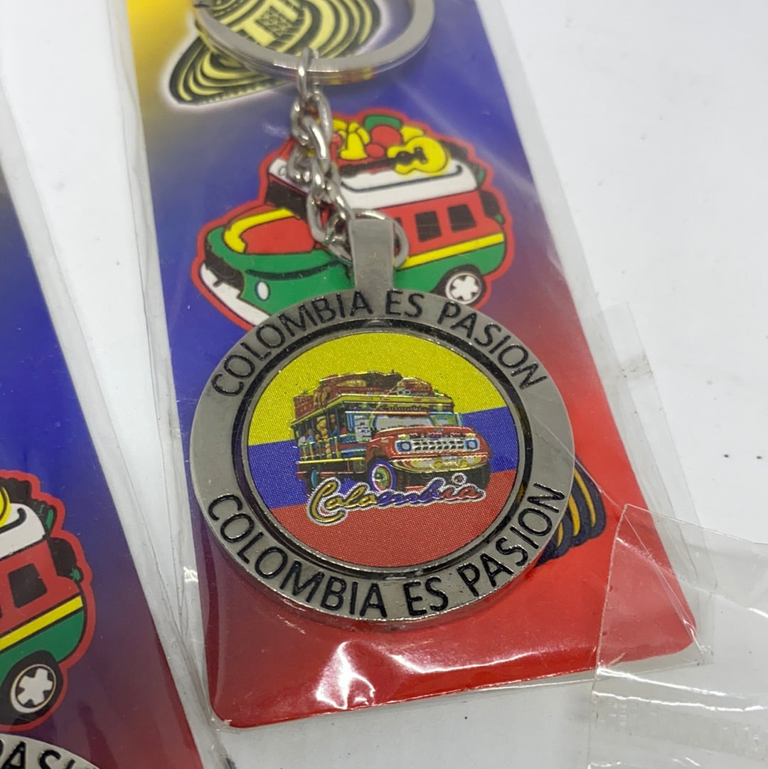 Colombia keyrings
