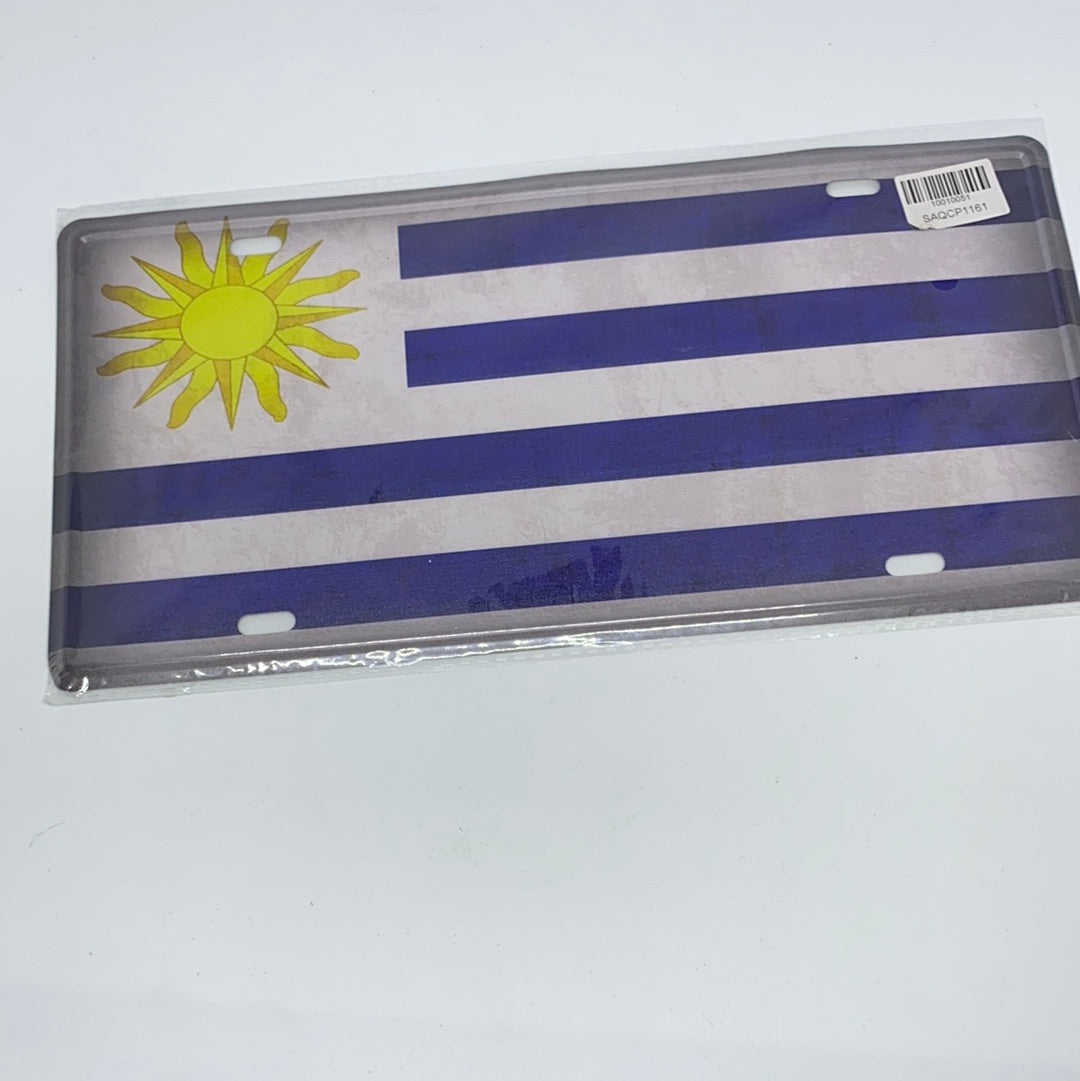 Uruguay license plate