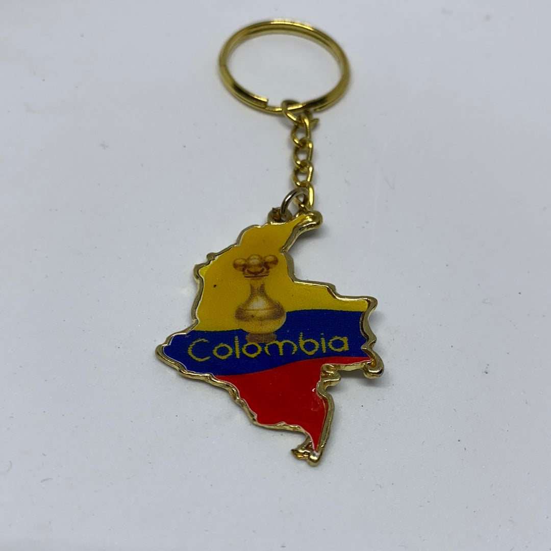 Colombia keyrings