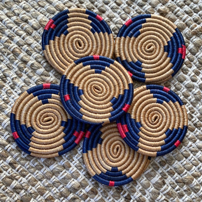 Coasters Set x 6